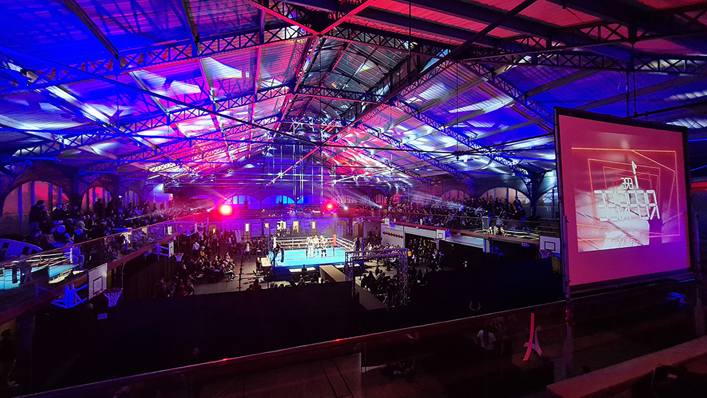 Unitech events - soirée boxe lumiere