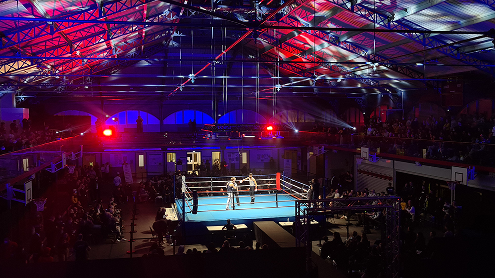 Unitech events - soirée boxe lumiere